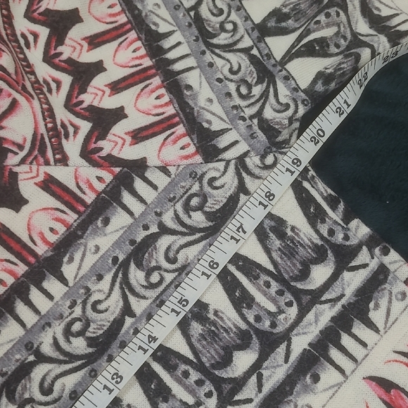 ARYEH Multicolor Tribal Pattern  Long Sleeve Mini DRESS NWT - Picture 2 of 12